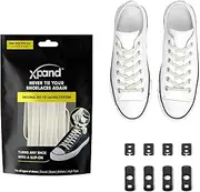 [Xpand] No Tie Shoelaces System with Elastic Laces - One Size Fits All Adult and Kids Shoes.