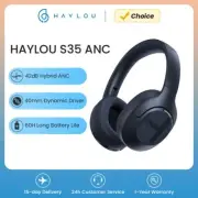 Haylou S35 Anc Wireless Headphones Over-ear 42db Anc Headphone Bluetooth 5.2 40m