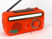 FM/AM/SW BUGOUT Camping Emergency ORONGE Radio Solar Power Torch Phone Charger