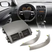 Center Dash AC Air Vent Outlet Panel Assembly, Left and Right Dashboard AC Ai...
