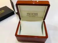 在飛比找Yahoo!奇摩拍賣優惠-真品 EPOS 愛寶時 鋼琴烤漆原木盒 手錶盒 收納盒 珠寶