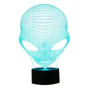 UFO Martian Alien 7 Color Changing LED Night Light Touch Switch Remote Control