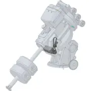 LD RA Flex ABL Worm Block kit for SkyWatcher EQ8-R Telescope Mount