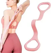 Exercise Band - Training Rope,Elastic Non Slip Heavy 8 Shaped Arm Workout Bands Pull Rope for Strength Training