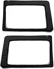 Jodriva Sound Heat Insulation Pad, for Jeep, for Wrangler JK 12-17 JL 18-21 2/4 Doors Hardtop Rear Window Ceiling Roof Heat Insulation Cotton Car Engine Heat Insulation Pad(2PCS JK 4-Door)