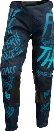Thor Pulse Counting Sheep, textile pants women , color: Black/Dark Blue/Petrol , size: 7/8