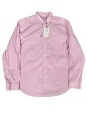 RM Williams Button-Up Shirt Men's 3XL Pink Casual Dressy Australian New W/ Tags