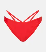 [Simkhai] Simkhai Emmalynn bikini bottoms UK 12 red