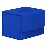 Sidewinder Xenoskin Monocolor Deck Box. 100+ (Blue)