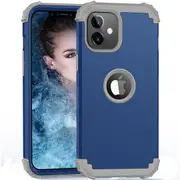 MCC Impact iPhone 11 Shockproof 3in1 Rugged Case Cover Apple iPhone11 [Dark Blue]
