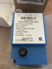 OEM Johnson Control Carrier Bryant Furnace Control Board G67BG-3 LH33EP040 SX611