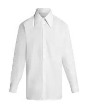 Maison Margiela Side Slit Buttoned Shirt SHIRTS CM40,SHIRTS CM39,SHIRTS CM37 White