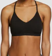 $90 Cosabella Women's Black Sportie Breeze Strappy Triangle Teen Bralette Size M