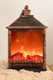 Flickering Fire Logs LED Mood Light - Free Shipping!