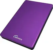 Sonnics 500GB Purple External Portable Hard Drive Type C USB 3.1 Compatible with Windows PC, Mac, Smart tv, Xbox ONE/Series X & PS4 /PS5