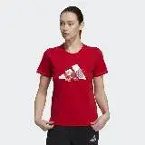 在飛比找遠傳friDay購物優惠-【ADIDAS】 CNY TEE 女短袖上衣-紅-GP070