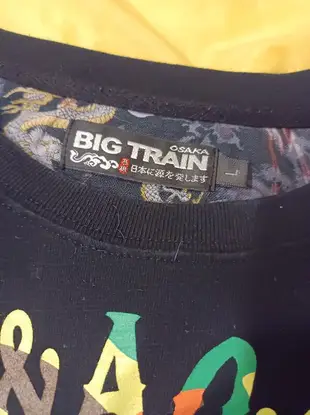 [傻多小舖] Big Train 大列車 日本風 鬼頭 赤鬼 青鬼 小王 刺繡 短袖上衣 墨達人