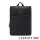 【Cerruti 1881】限量2折 義大利頂級小牛皮後背包 全新專櫃展示品(黑色 CEZA05904M)