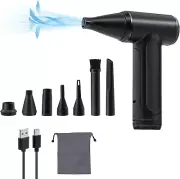 Portable Compressed Air Duster Blower,Mini Electric 100000 RPM Air Duster Blower