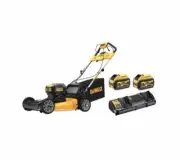 NEW DeWALT 2x 18V XR Self-Propelled Lawn Mower Kit - 9Ah FLEXVOLT Batteries