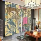 Wonderful Story Of Buddha 3D Blockout Photo Print Curtain Fabric Curtains Window