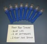 Blinky Lights Marine FISHING STROBE FOR LOBSTER CRAB HOOP NET BLUE LED Pack of 8
