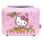 Toaster 2-slice with Tray 6 Level Heat & Boost Hello Kitty Pink and Stop Switch