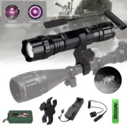 IR Flashlight 850nm/940nm Infrared illuminator Night Vision Light Zoom LED Torch