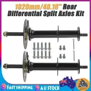 1020mm 40" Rear Differential Axle Kit Wheel Hub For Go Kart ATV Quad Buggy Trike