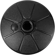 Kisangel Outdoor Umbrella Base for Stability Sand Parasol Stand Black Heavy Duty Umbrella Holder for Beach Garden Patio Use Space Saving Design for Windy