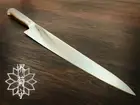 Sujihiki Knife 24cm / 9.4in Sakai Kikumori All Stainless Steel Slicing Knife JP