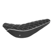 OG Lowrider Polo Banana Seat Diamond 20" Stingray Bike BLACK/White Stitching