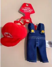 Universal Studios Epic Universe Super Nintendo World Mario 4.5" Outfit Keychain