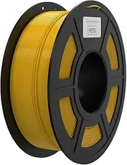 PETG Filament 1.75mm 3D Printer Filament 1kg(2.2lbs) Higher Toughness 3D Printing Filament Compatible with FDM 3D Printers Neptune 2/ Neptune 3/ Ender 3 and More Dimensional Accuracy +/- Yellow