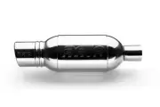 AERO Exhaust Exhaust Muffler - AERO Turbine Performance Muffler Polished 304 Gra (for: BMW)