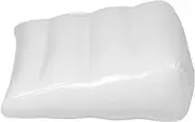 BESPORTBLE Inflatable Camping Pillow Travel Leg Rest Portable Back Support Lightweight Foldable White for Home Outdoor