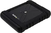 StarTech.com 2.5" USB 3.0 Hard Drive Enclosure – Rugged – Supports UASP – Tool-Less – IP54 – SSD USB External HDD Enclsoure