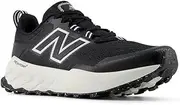[New Balance] Men's Fresh Foam Garoé Trainers, Black White, 8.5 US
