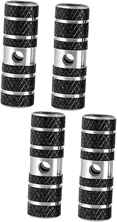 Gogogmee 2pcs Pair Universal Fit Boys and Girls Mountain Bike Aluminum Alloy Peg Stunt Pedals 9.5mm 10mm Axle Compatibility