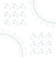 WOONEKY Baby Shower Decor 50pcs Mini Pacifiers for Baby Shower Game Table Decorations