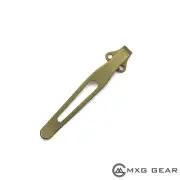 (Bronze) Titanium Pocket Clip for Benchmade Griptilian 553 557 580 583 530 940