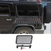 Left Side Rear Window Molle Panel Fold Table Rack Alloy For Hummer H2 2003-2009