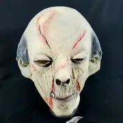Halloween Scary Latex Old Man Alien Mask Masquerade Costume