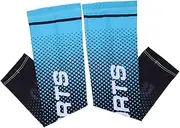 [GAROZATION] Cool Sleeves Arm Sleeves Sleeve Protectors Arm Sleeve for Sun Protection Basketball Arm Sleeve Versatile Sleeve Devices Arm Guard UV Protection Sleeves Ice Silk Fiber Green