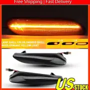 [AMBER LED Strip] Side Marker Lights Replacement For 11-16 MINI Cooper R60 R61 (for: Mini)
