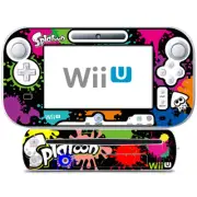 Skin for Nintendo Wii U Console Controller Splatoon Ed Vinyl Decal Sticker