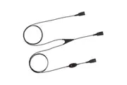 Jabra QD Supervisor Cord w 2 QD Interface Mute Button For Desk Soft Phone