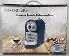 Mixpresso Espresso Capsule Coffee Machine Blue, Compatible w/ Nespresso Capsules