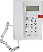 jojofuny 1 Set Office Phone Reusable Portable Desk Telephone for Home Office Compact Corded Design with Sound Quality for Daily Communication Desktop Decoration
