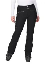 Obermeyer W's Clio Softshell pant Black Size 4 Long